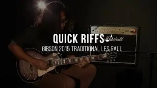Quick Riffs: Gibson 2015 Les Paul Traditional