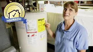 Inspecting a Water Heater with Julie Erck, CPI