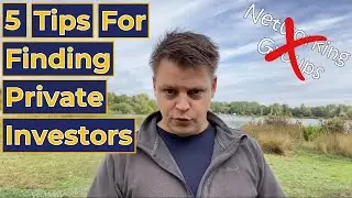 How We Find Private Investors - 5 IDEAS | BRRR | Property Investing UK