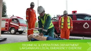 Technical dan Operations Department Laksanakan Local Emergency Exercise