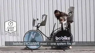 Bobike Exclusive - bicycle safety seat