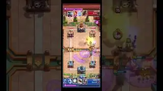 2.6 Hog vs Hero Giant Boss Bandit & mini pekka #clashroyale #shorts #shortsviral #subscribe