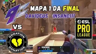 🔥DAV1DEUS INSANO 🔥 00Nation vs 9Z - HIGHLIGHTS - ESL PRO LEAGUE S18 OPEN- CS:GO - MAPA 1