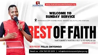 Rest Of Faith - Pastor Emmanuel Maweu | DAC Sunday Service 33