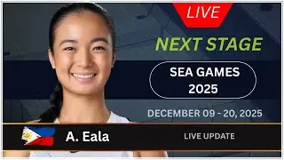 Alexandra Eala in SEA Games 2025 | Opening Ceremony & Match Day Live Chat
