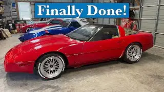 Finally Done. Out of the Paint Booth. Back in the Shop.