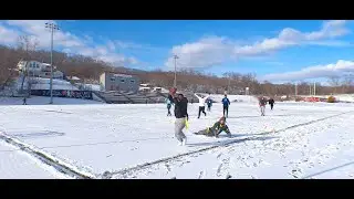 ❄️🏈Is This Football Weather ?!! - 4v4 Flag Football❄️🏈