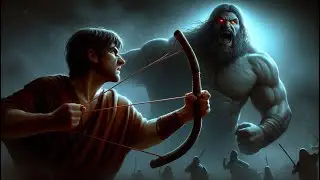 A Young Shepherd Boy Named David Defeats A Giant Philistine Warrior Named Goliath In  Single Combat