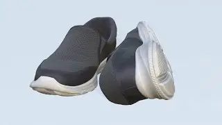 Laceless shoe - 3D model