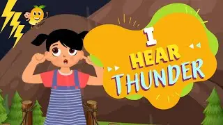 I Hear Thunder Nursery Rhyme Song Baby Rhymes Songs For Children and Preschoolers | MangoPingo