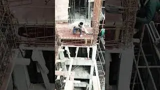 22 floor upar barpenter kaj #civilwork #lifeisbutadream
