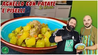 Spezzatino di AGNELLO con PATATE e Piselli - Ricetta facile e veloce perfetta per Natale e Capodanno