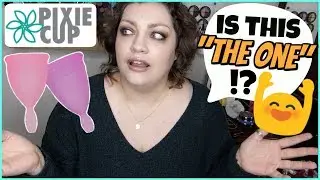 GLASS SLIPPER OF MENSTRUAL CUPS!? | Pixie Cup (Review + Product Testing)