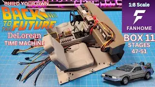Build The Back to The Future DeLorean Time Machine Pack 11 stages 47-51