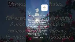 Contemplar flores e plantas &eacute; abrir caminho pra dialogar com o Universo.#Conex&atilde;oComONatural#terapias