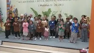 Natal Anak Anak di GKJ Purwantoro Pepanthan Bulukerto 