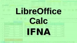 LibreOffice Calc - IFNA function
