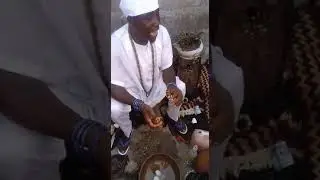 Chief Odumodu, Ohi Ahete'Onoyi of Ogu Clan offered  traditional prayers for both GYB and Ododo...