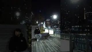 Late nights in the city 🦇 #chicago #nightcore #cinematics