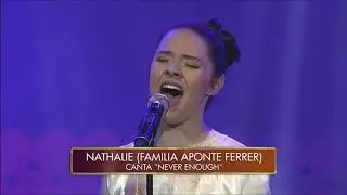 Nathalie Aponte Ferrer nos enamoró con su voz en #LoMejordelaFamilia.