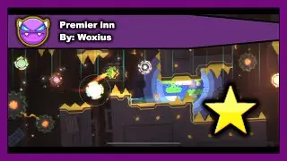 [DEMON LEVEL] Geometry Dash - Premier inn by Woxius 100% Complete