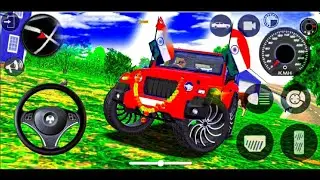 Modified Mahindra Thar😈Games:Indian White Thar (Gadi Wala Games) Car Game Android Game - #2026​
