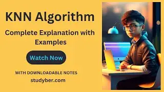 KNN Algorithm | Working | Example