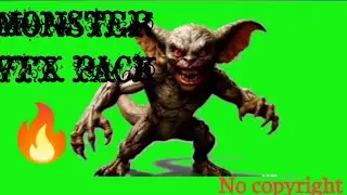 Gremlin 4K Green Screen |Terrifying Monster Animation |Scary VFX |Free Download |Jadui Parda