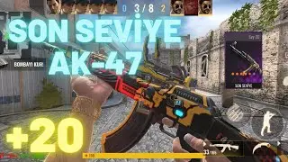 +20 LEVEL {MAX} AK-47! SİLAH TEK ATIYOR! ZULA MOBİLE!