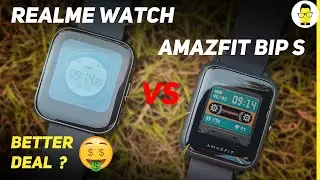 Amazfit Bip S review & comparison with Realme Watch | best smartwatch under 5000?