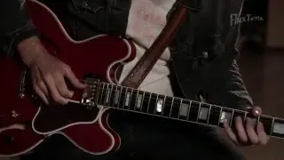 Scott Sharrard, Gregg Allman Band, uses a FluxTone guitar amp speaker attenuator + DAW BF Deluxe.