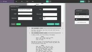 How to Create a Shot List in Celtx