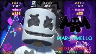 Marshmello Music Dance! (Blade Run vs Dance Hop).