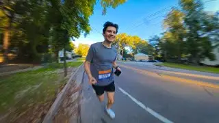 running my first race