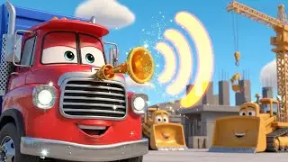 Big Truck & Digger Dance 🚛🚜🎶 | Construction Rhyme for Kids, Nursery Rhymes and More!