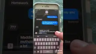 Text pranks - Haha lol got her at first but she caught on #textreaction #texprank