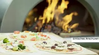 FireKING Pizzaofen Roma - Holzkohle