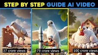 How to make video 🔥 like moon hindi animation  😩| Text to video 💯 % FREE  | सब कुछ AI करेगा