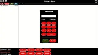 C# winform Discount Form Design Grocery Shop POS Part 5