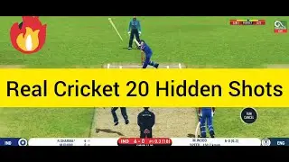 Real Cricket 20 Hidden Shots | Real cricket 20 multiplayer unseen Rare Shots