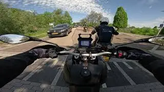 Aprilia Tuareg 660 vs Honda XL750 Transalp: Back-to-Back Comparison  | RAW SOUND [4K Onboard]