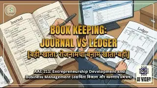 Journal and Ledger in Bookkeeping I Accounting Basics