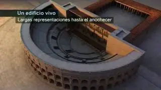 Recreación 3D Museo Teatro Caesaraugusta