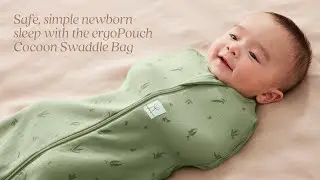 Safe, simple newborn sleep with the ergoPouch Cocoon Swaddle Bag