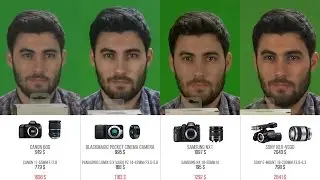 Samsung Nx1, Sony NEX-VG30, Canon 60d, Bmpcc