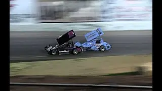 Bobby Santos passes Swindell to win @ Colorado National Speedway 2025