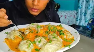 Jhol momo with spicy chatni 🥵🔥🔥🥵
