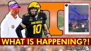 🚨WILD Tennessee Football Rumors: Lane Kiffin FLIES To Knoxville To STEAL Sam Leavitt From Vols?!