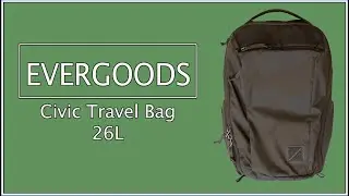 EVERGOODS CTB26 | Универсальный рюкзак для повседневного ношения и путешествий!