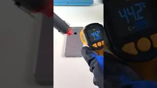 Насколько горячий этот дешёвый термофен? Вы будете в шоке! #шорты